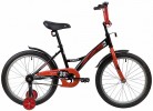 Велосипед 20' NOVATRACK STRIKE черный-красный 203STRIKE.BKR20